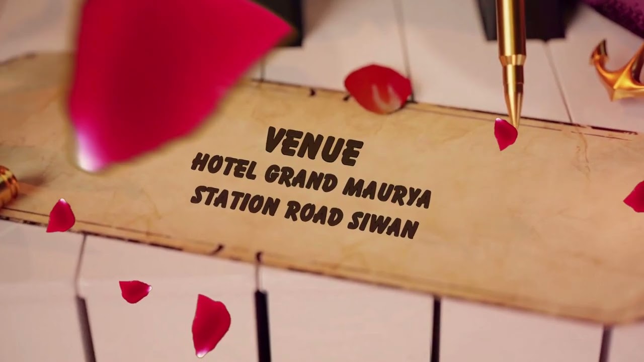 Best invitation 2023 Rishika & Shashi Ring Ceremony Invitation