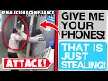 r/maliciouscompliance | ANGRY Security Guard Stole Our Phones...