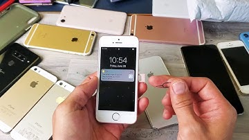 iPhone SE: How to Insert & Eject Sim Card Properly & Check