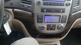 How to Connect Phone Bluetooth – Hyundai Santa Fe (2007–2012)