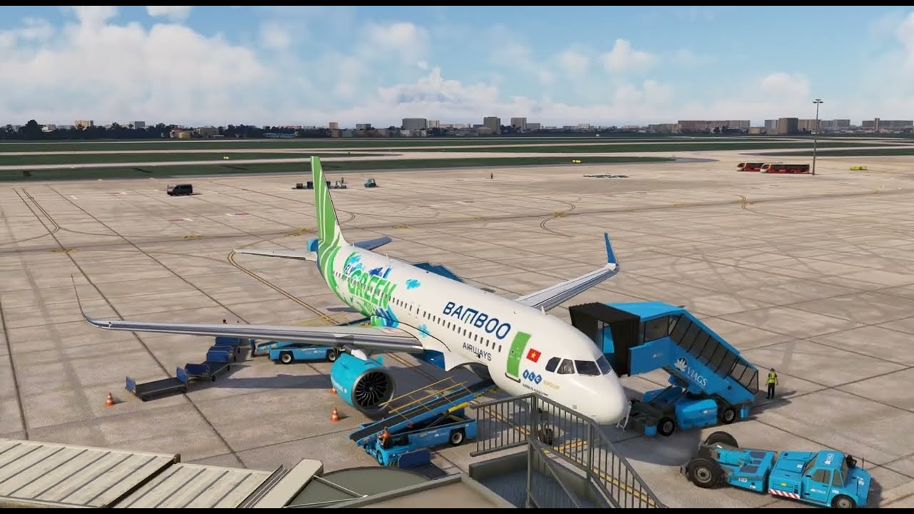 Landing Ho Chi Minh City (VVTS) | FBW A320NEO | Flight Simulator 2020