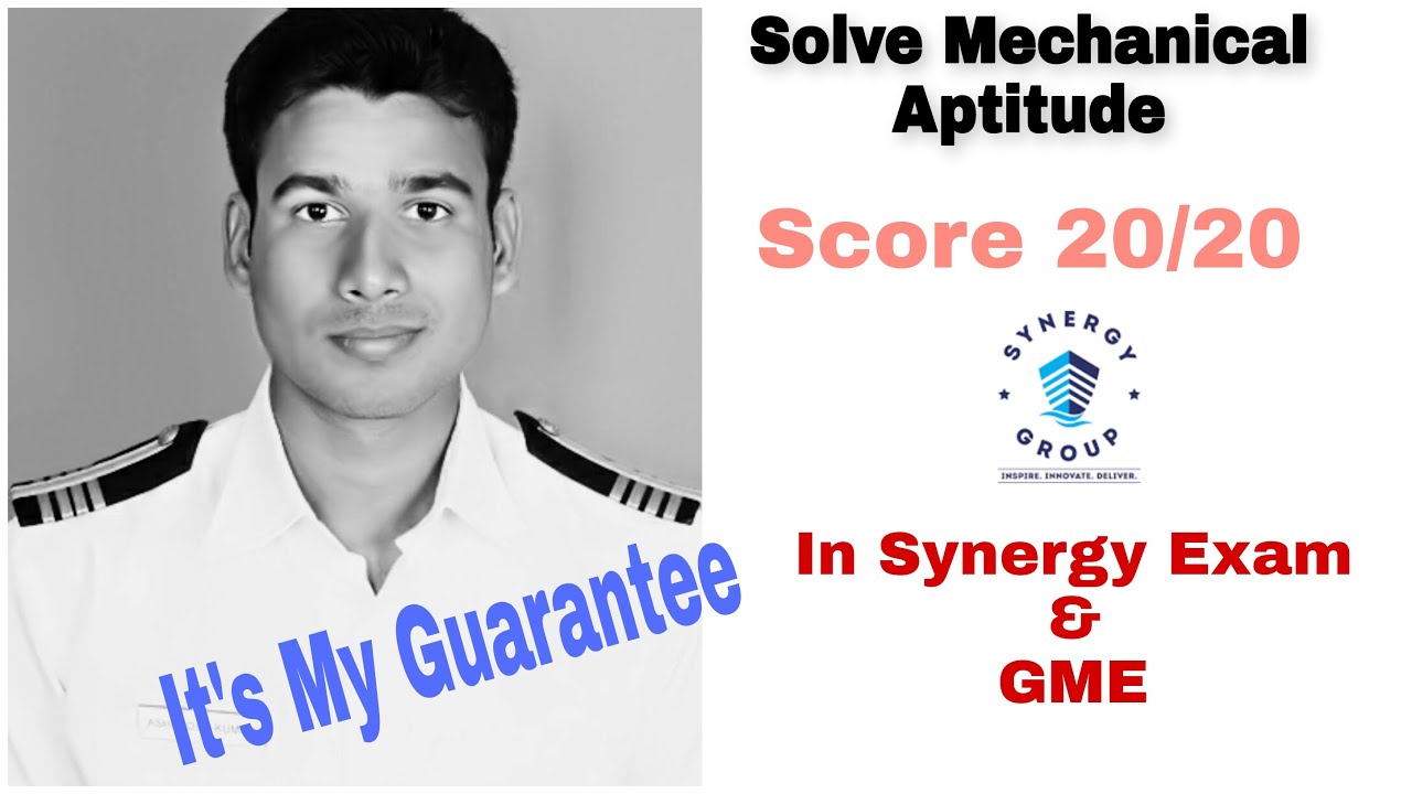 How to Solve Mechanical Aptitude TIPS& TRICKS(Synergy Exam 2020