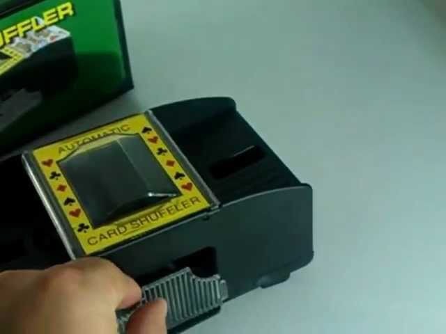 Mischia carte automatico mescolatore cards shuffler 81518 