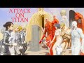 The Biggest Titans in Attack On Titan - Size Comparison Animated