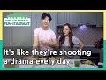 It's like they're shooting a drama every day (Stars' Top Recipe at Fun-Staurant)|KBS WORLD TV 210601