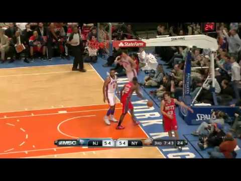 NBA New Jersey Nets Vs New York Knicks Highlights Feb 4, 2012 Game Recap