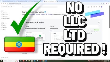 How to Create a Stripe Account in Ethiopia 2025 | Open a Stripe Account from Ethiopia Legally 2025