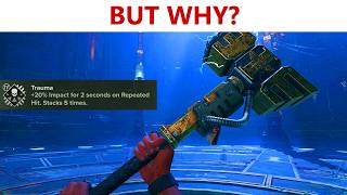 Why I take Trauma on my Thunder Hammer