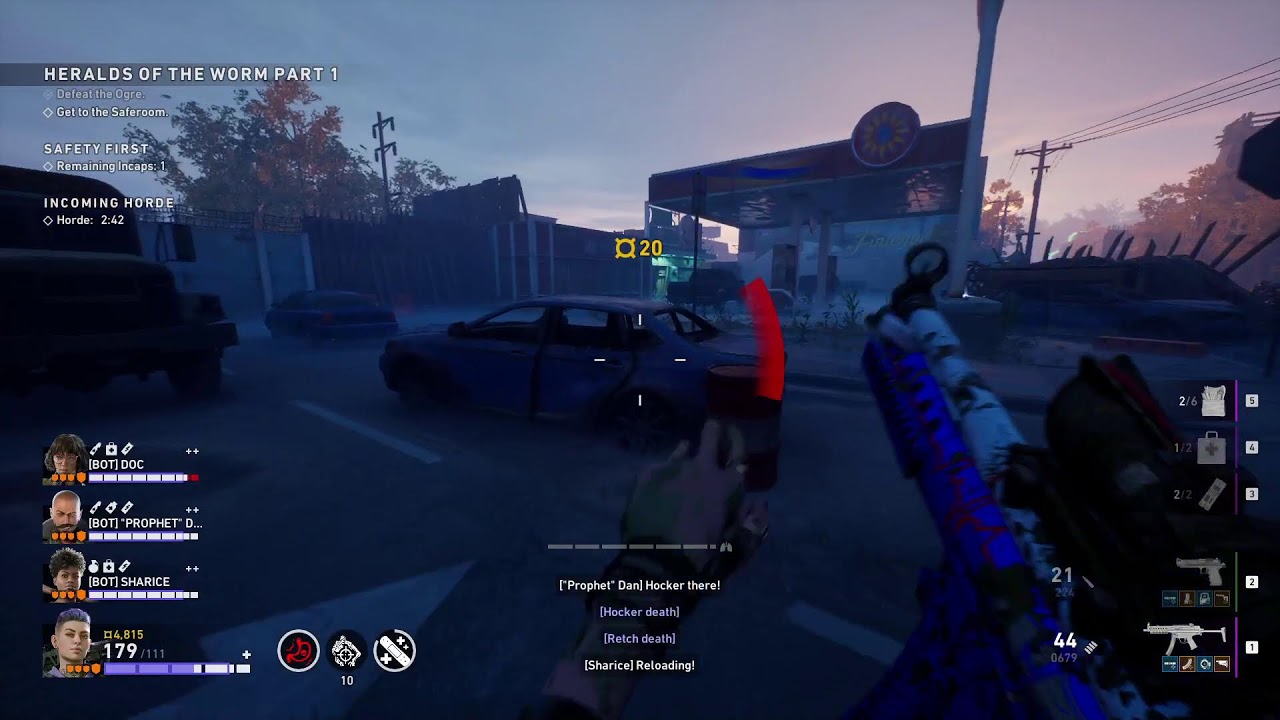 Back 4 Blood - No Hope run Act 2 - SMG