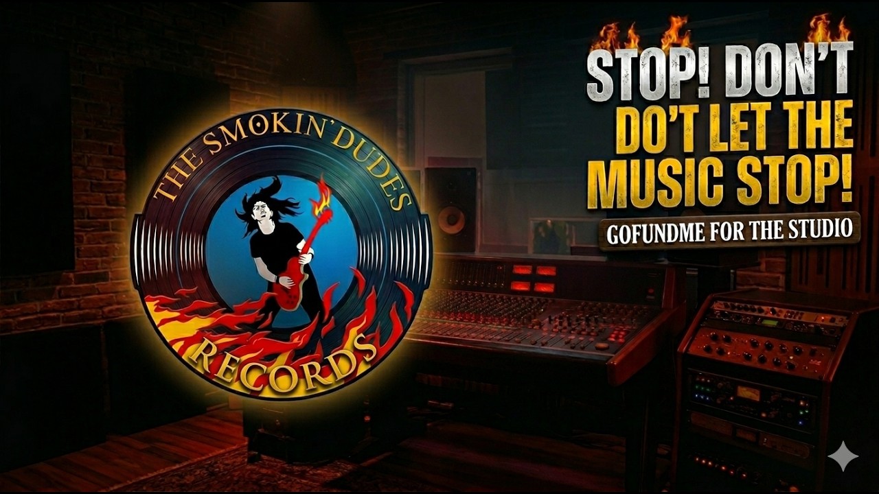 DON'T LET THE MUSIC STOP - Studio GoFundMe