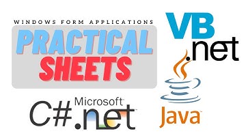 Practical Guide | VB Net | Java | C#