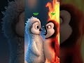 The definition of "Opposites Attract"