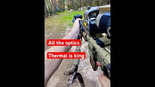 Another look at using all the optics - Rh25 v2 with the Eotech - all the hits for those who count