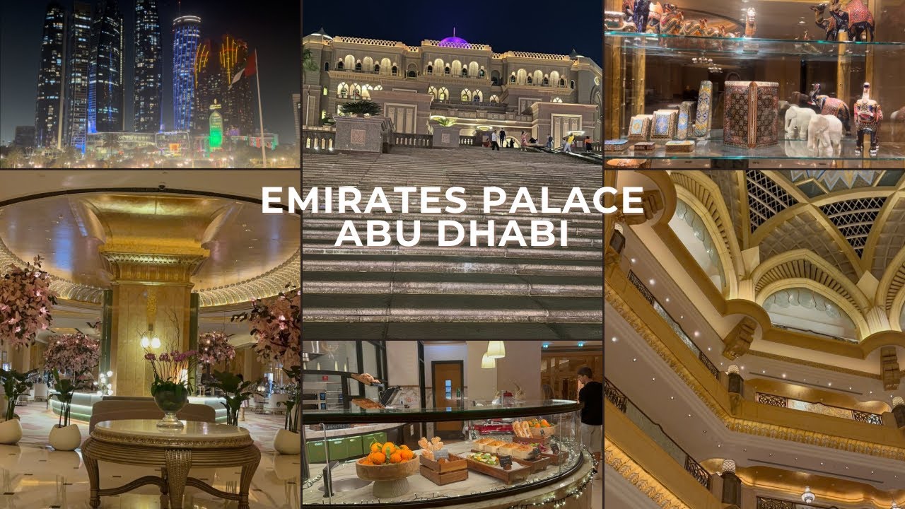 Emirates Palace Abu Dhabi |Free Entry Free Parking @TasneemLifeInUae 
