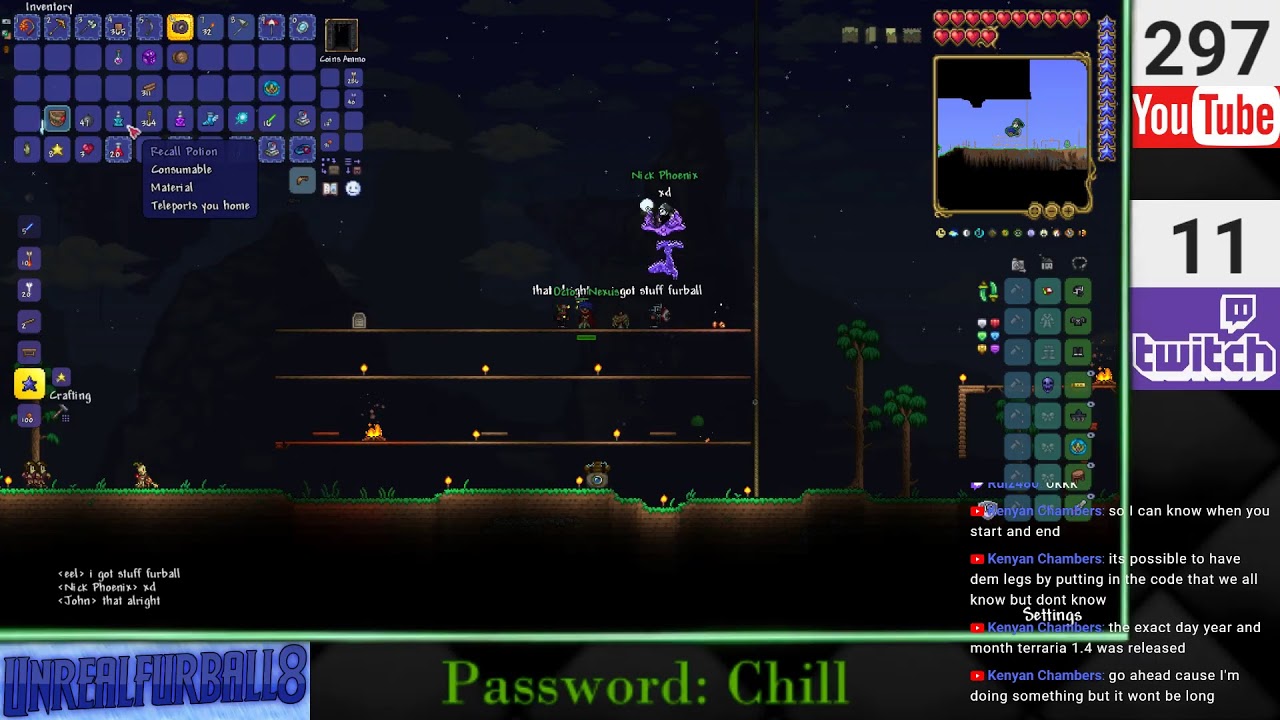 Come And Join In Expert World Terraria YouTube