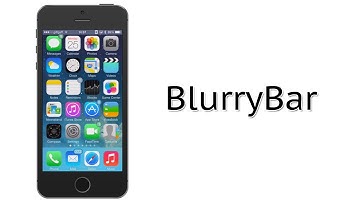 Make the Status Bar Blurry on iOS 7 | BlurryBar Cydia Tweak Review