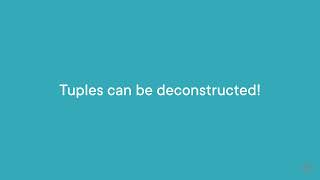 7.2  Tuple Assignment and Deconstruction
