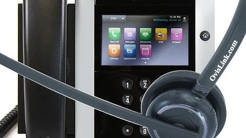 Setup OvisLink Wireless Headset with Polycom VVX600 Phone