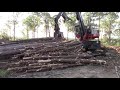 The De-limber Trims, Cuts, And Stacks Logs At The Worthington Diamond Mine 1 1/2 Years Ago