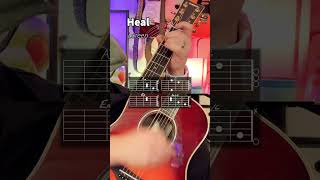 Heal by Loreen Guitar Tutorial shorts guitar music guitarra youtubeshorts musica love