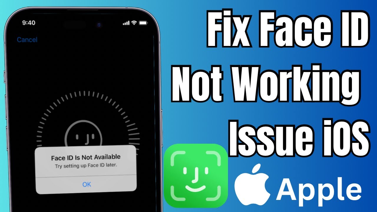 Face ID Not Working (Not Available) - How To Fix It! 