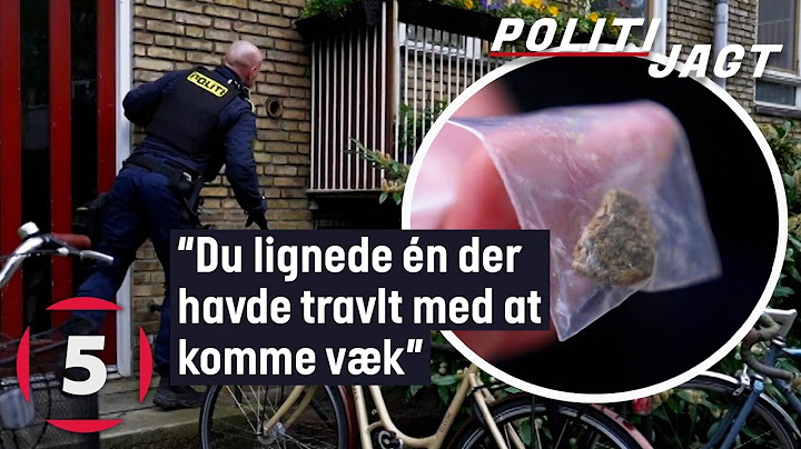 Cykelbetjente finder hittehash! | Politijagt | Kanal 5 Danmark