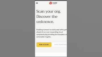 Hubbl Diagnostics for Salesforce - sign-up on mobile & scan your Salesforce org in 2 minutes