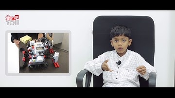 Saarang sumesh An 8 year old boy who makes innovative robots