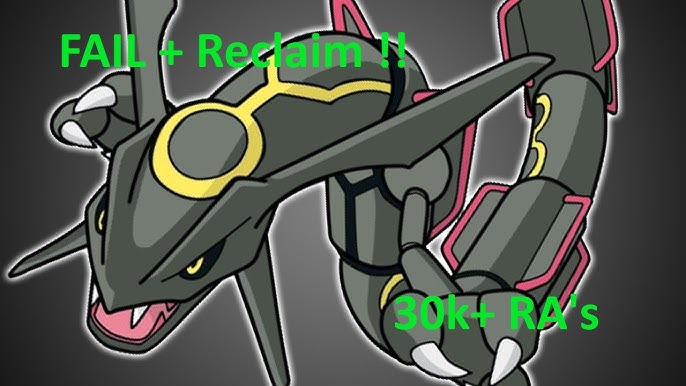 Live Shiny Rayquaza In Pokemon Emerald After 12,556 Run Away Encounters!!  Shiny Reaction! 