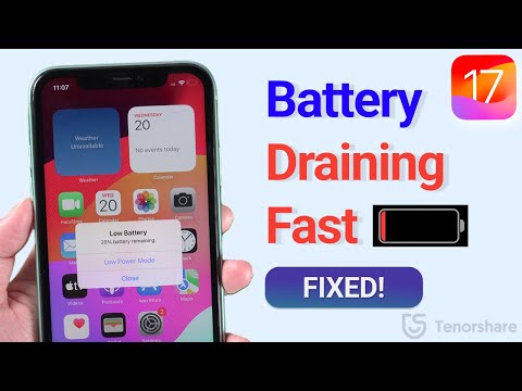 iOS 17 Draining Battery? FIXED! iOS 17 Battery Saving Tips