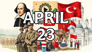 Unforgettable Moments in History That Happened on April 23 | The Date Diary