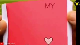 I love you | cute love || whatsapp status video | love clips{vicky}