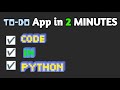 To Do app in only 2 minutes | @Exoo25-dev 