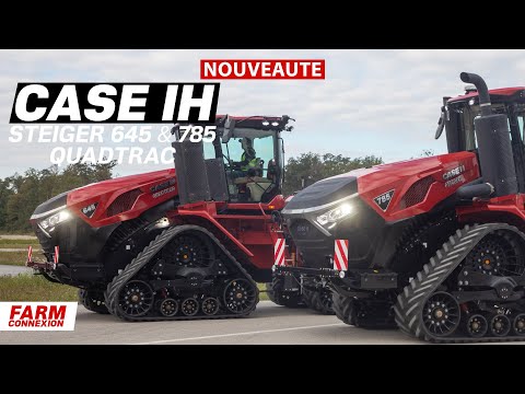 Testdrive des CASE IH Quadtrac 785 & 645 à 42 km/h