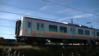 E129系B2編成　信越本線下り普通1323M　柏崎→長岡→新潟