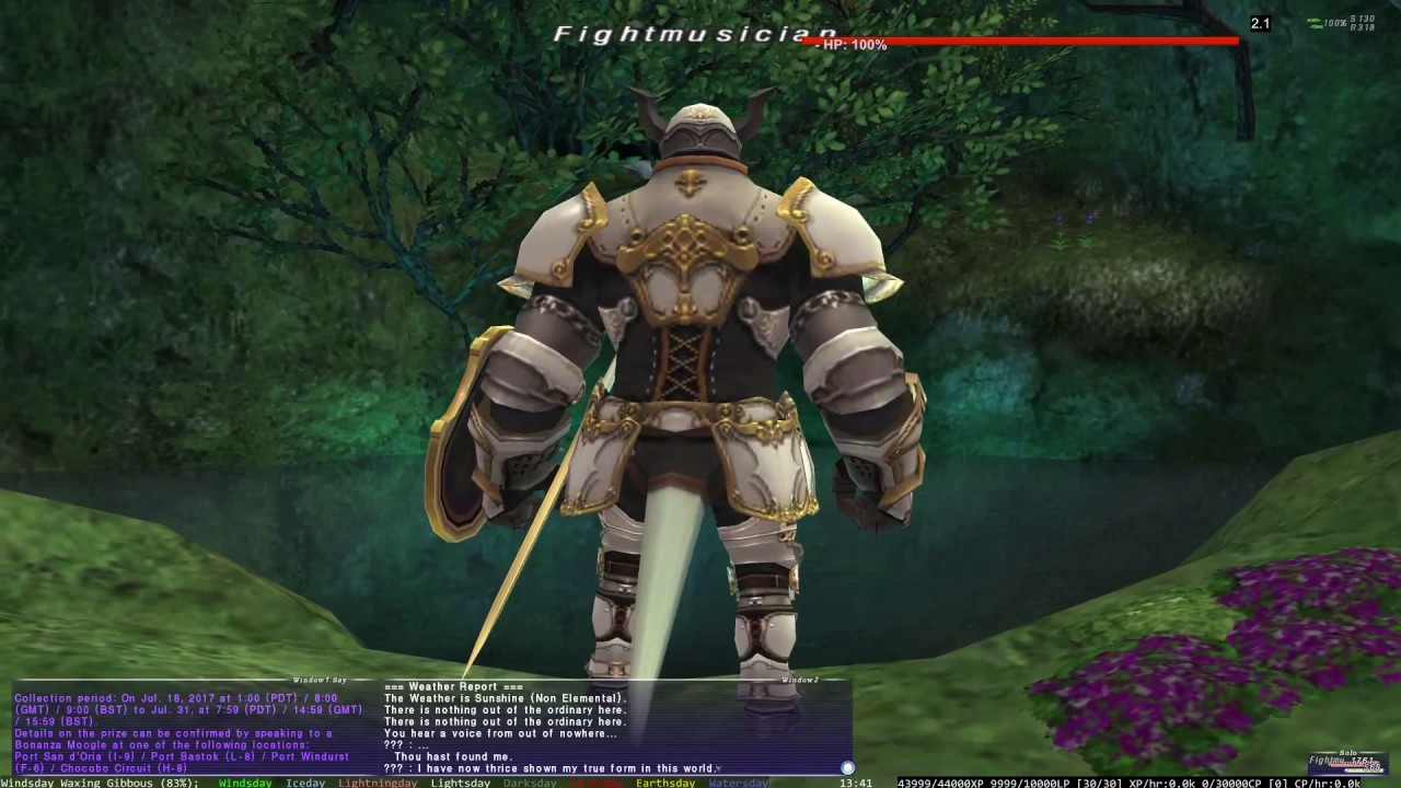 FFXI Relic Sword (Excalibur) Cutscenes YouTube