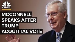 McConnell and Schumer speak after senators vote to acquit President Trump – 2\/5\/2020