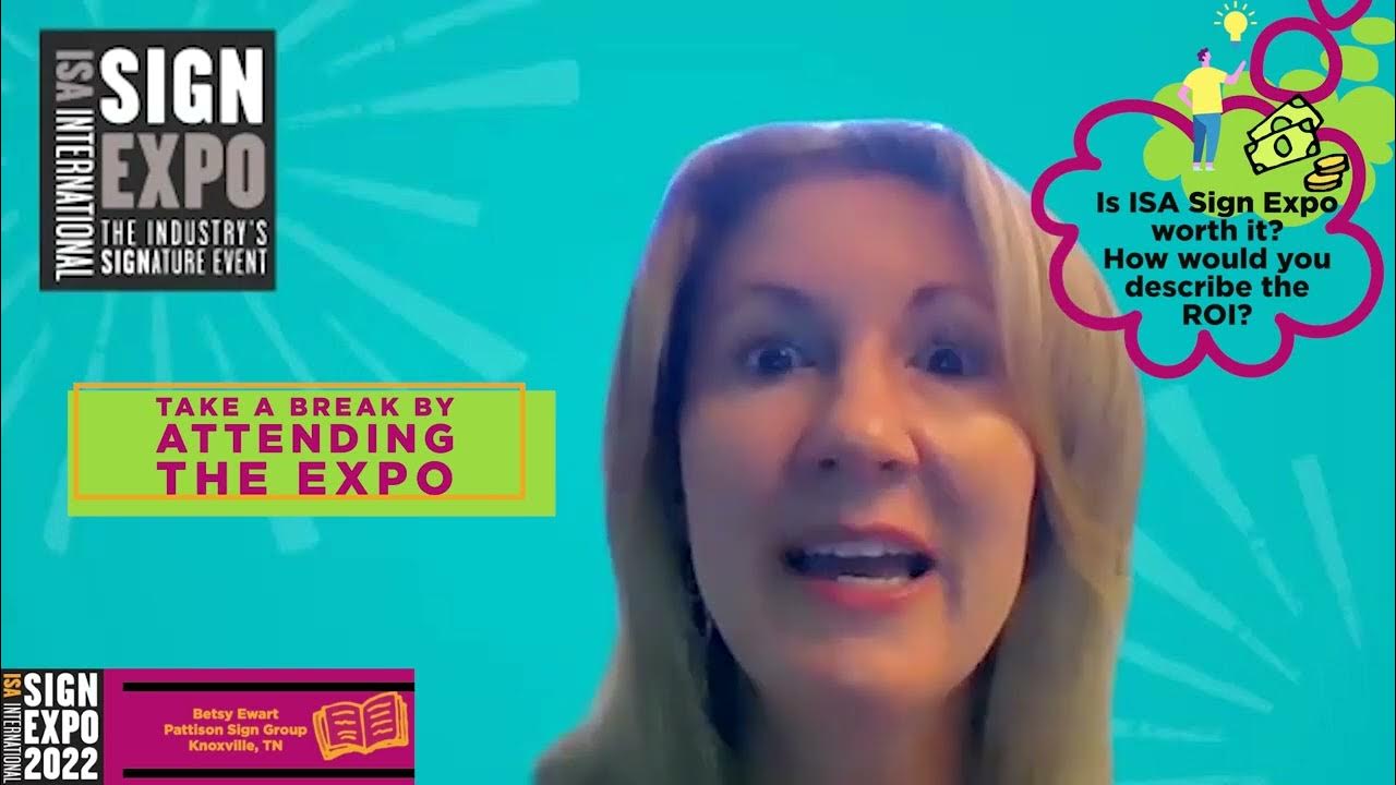 Is ISA International Sign Expo worth it? YouTube