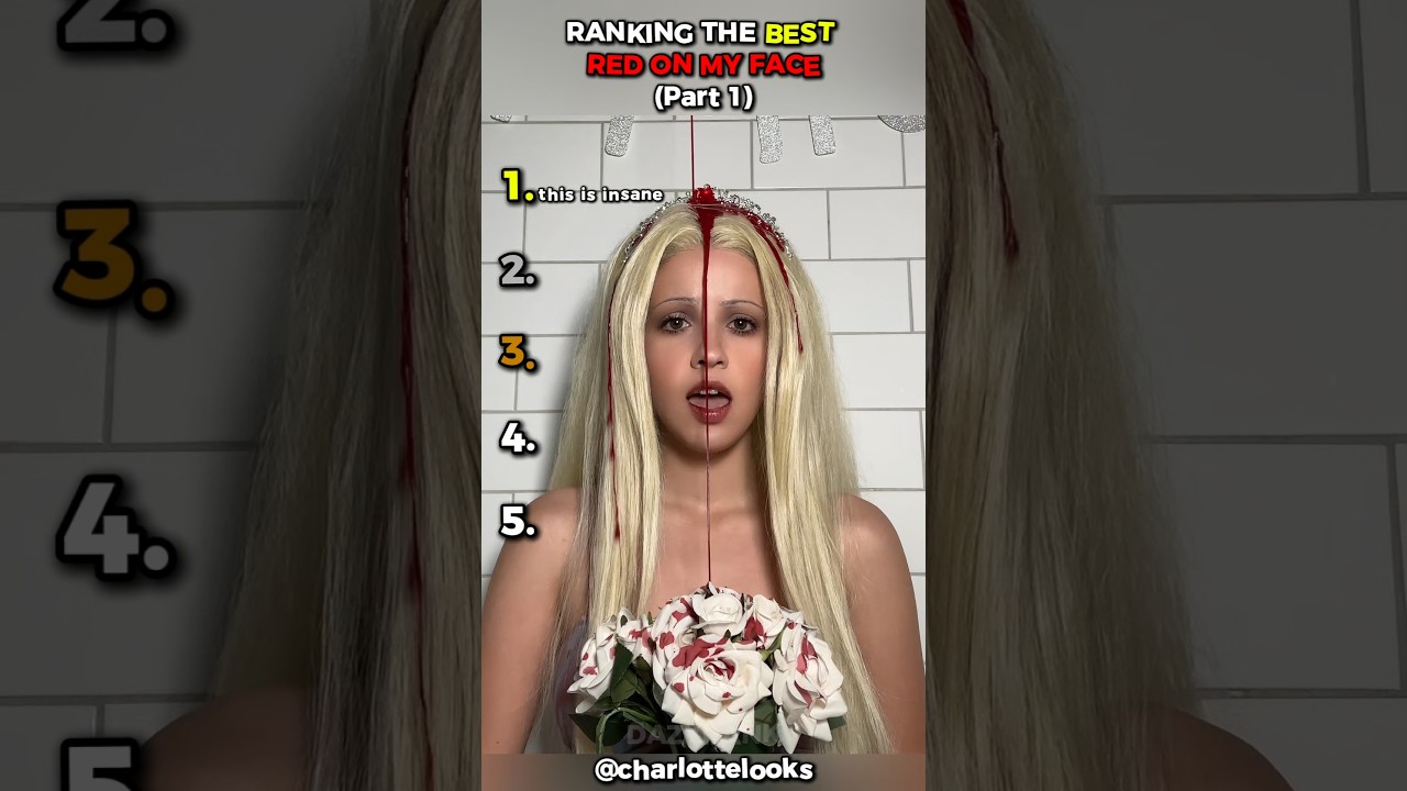Ranking Best Red On My Face Trend - Part 1