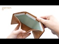 genten（ゲンテン）　Piacere（ピアチェーレ） 小銭入れ付き三つ折り財布　42453