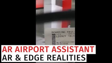 AR Airport Assistant | AR & Edge Realities