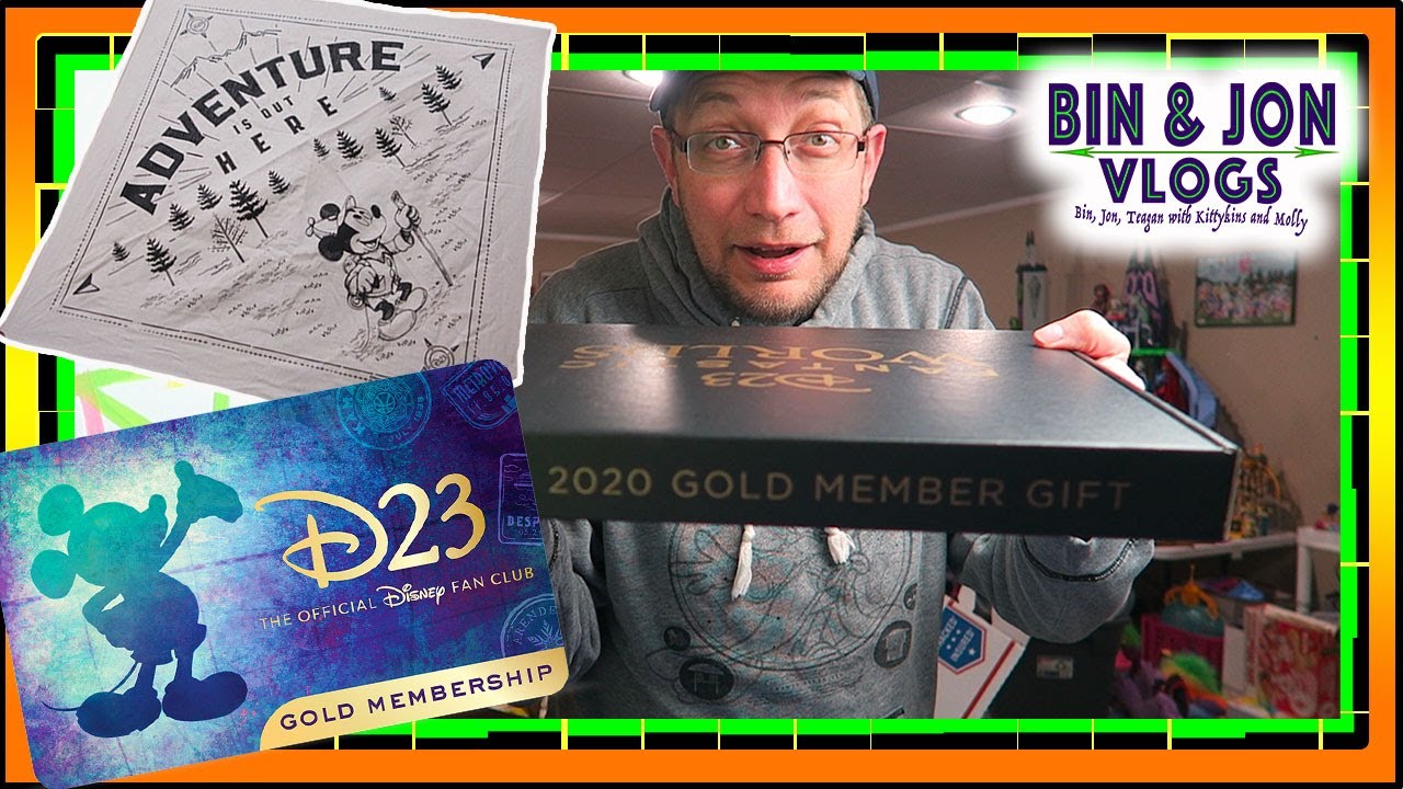 2020 Disney D23 Gold Membership Renewal Gift - What's Inside?