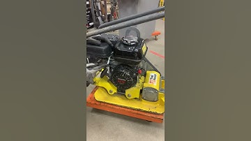 Plate Compactor how to operate