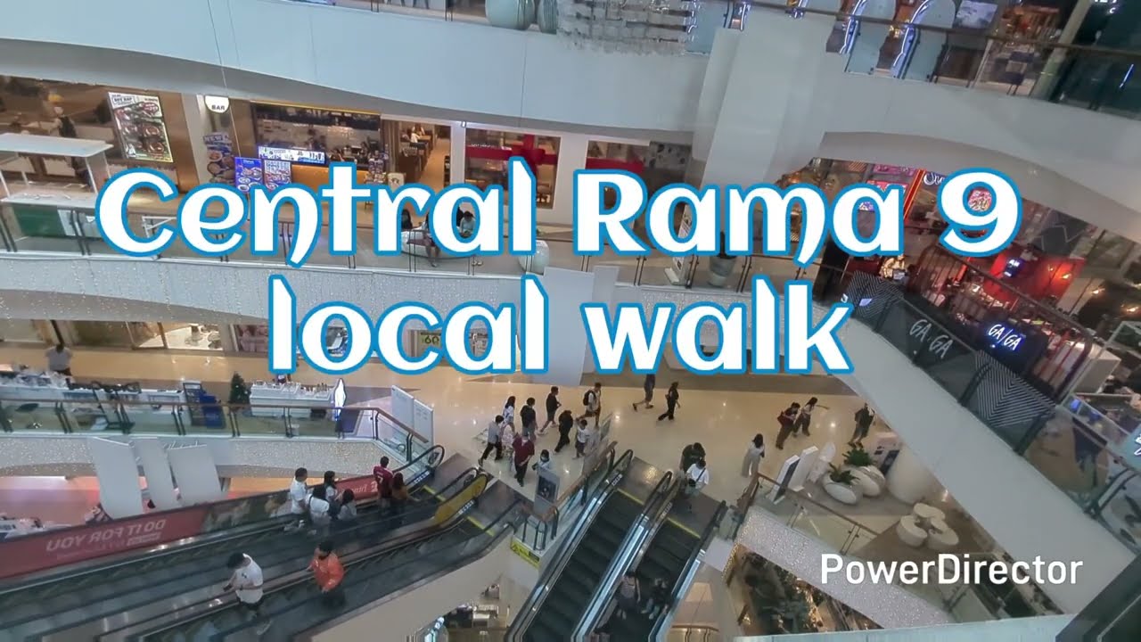 Торговый центр Central Rama 9 🇹🇭 | Поездка на метро и осмотр 9-го этажа в Бангкоке