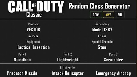 MW2 - Highrise Team Deathmatch (18-15) Random Class Generator #139 [2021]