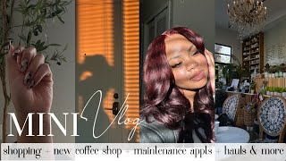 WEEKLY VLOG | coffee shops + lots of shopping + trip prep + hauls + maintenance &amp; more