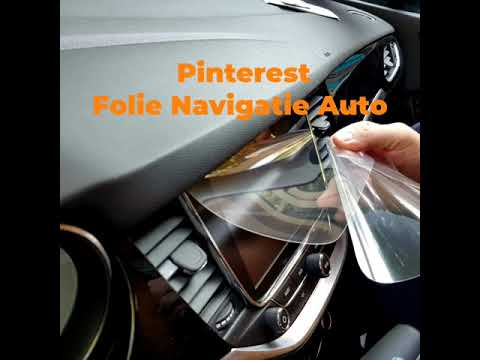 Aplicare Folie De Protectie Display Navigatie Auto Opel Astra K Youtube