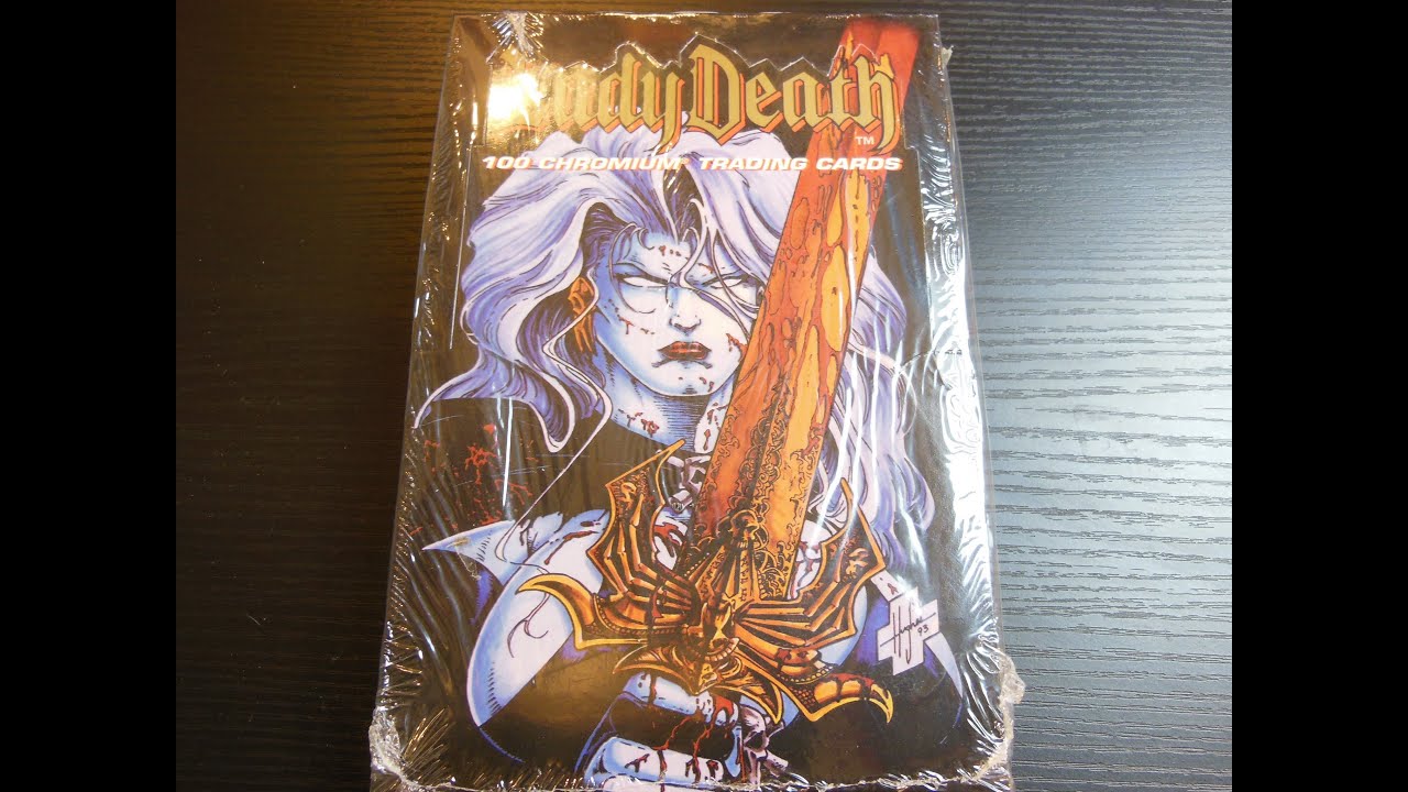 1994 Lady Death Series 1 Chromium Trading Cards by Krome