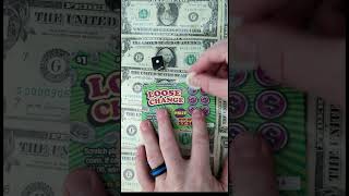 Loose Change Scratch Off Ticket! Looking for a $1  #scratchoffticket #lottery #scratchtowincash