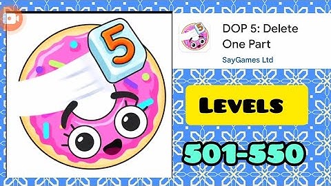#DOP5 Delete One Part Gameplay Level #501-550